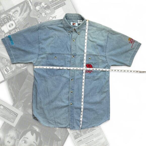 Vintage Dale Earnhardt Jr Button Up - Picture 4 of 5